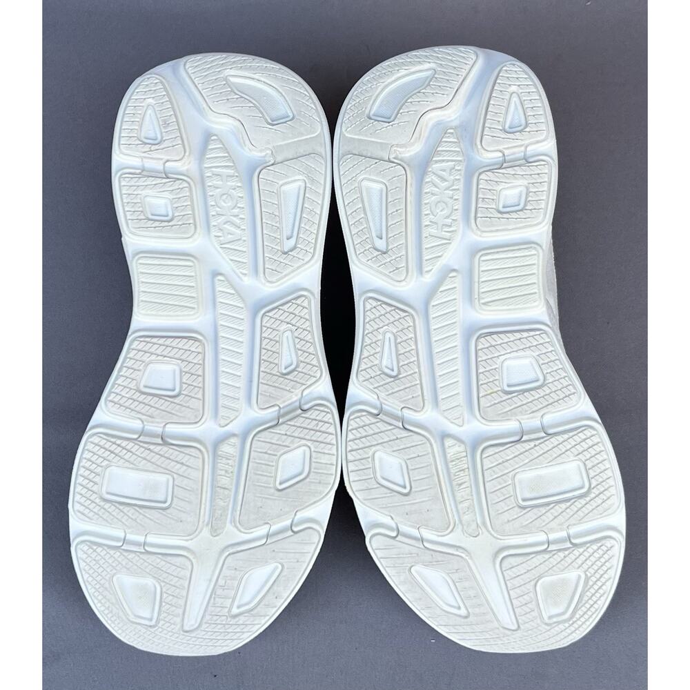 Hoka One One Bondi 9 Running Shoes White Men's Size 8 D US Size - Picture 8 of 11